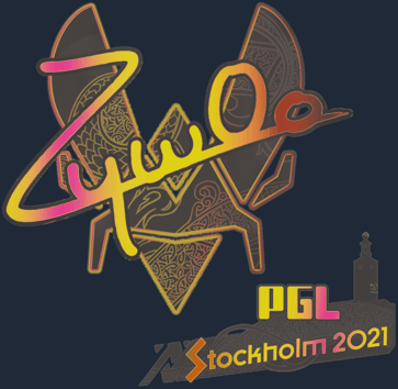 Sticker | ZywOo (Holo) | Stockholm 2021