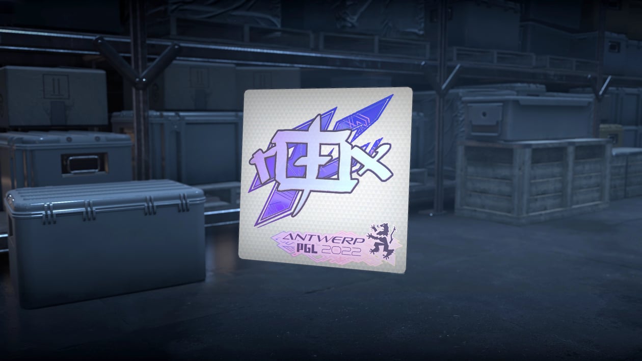 Preview image 2 of Sticker | rox (Holo) | Antwerpen 2022