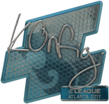 Sticker | k0nfig (Foil) | Atlanta 2017
