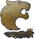 Sticker | FURIA (Gold) | Antwerp 2022