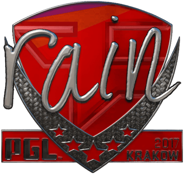 Sticker | rain (reflectante) | Cracovia 2017