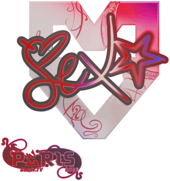 Sticker | dexter (Holo) | Paris 2023