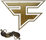 Sticker | FaZe Clan (Gold) | Paris 2023 image