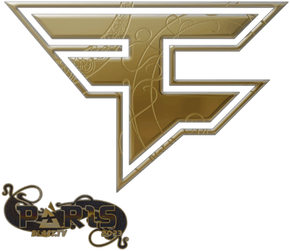 Sticker | FaZe Clan (Gold) | Paris 2023