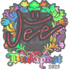 Sticker | Jee (Holo) | Budapest 2025 Sticker | Jee (Holo) | Budapest 2025 image