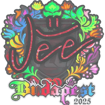ステッカー | Jee (ホログラム) | Budapest 2025
