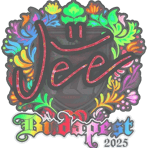 Sticker | Jee (Holo) | Budapest 2025