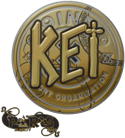 Sticker | KEi (Gold) | Paris 2023 image
