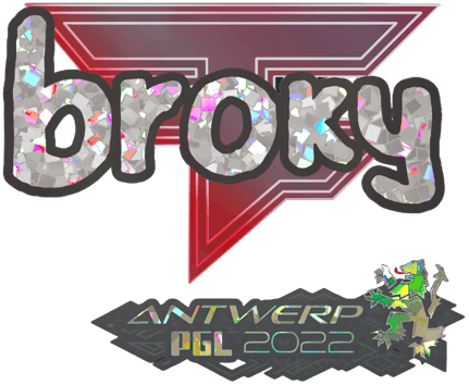 Sticker | broky（炫光）| Antwerp 2022