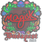 Sticker | Magisk (Embroidered) | Budapest 2025 Sticker | Magisk (Embroidered) | Budapest 2025 image