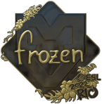 Sticker | frozen (Gold) | Rio 2022