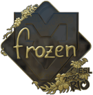 Sticker | frozen (Gold) | Rio 2022 Sticker | frozen (Gold) | Rio 2022 image