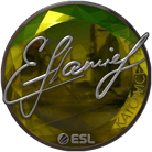 Sticker | flamie (Foil) | Katowice 2019 image