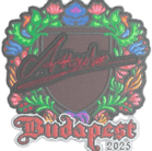 Sticker | Attacker (Embroidered) | Budapest 2025 Sticker | Attacker (Embroidered) | Budapest 2025 image