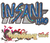Sticker | insani (Glitter) | Shanghai 2024 image
