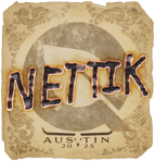 Sticker | nettik | Austin 2025