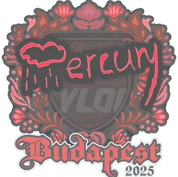 Calcomanía | Mercury | Budapest 2025