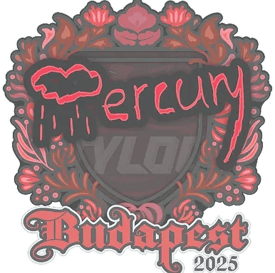 스티커 | Mercury | Budapest 2025