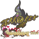Sticker | zeRRoFIX (Glitter) | Shanghai 2024 image