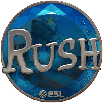 Sticker | RUSH (kiilto) | Katowice 2019
