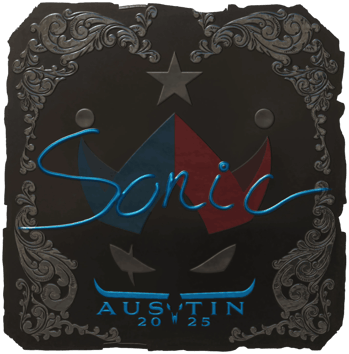 Sticker | Sonic (ฟอยล์) | Austin 2025