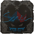 Sticker | Sonic (Foil) | Austin 2025