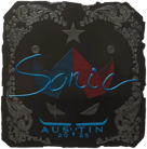 Sticker | Sonic (Foil) | Austin 2025 Sticker | Sonic (Foil) | Austin 2025 image