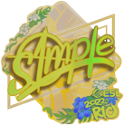 Sticker | s1mple (Holo) | Rio 2022 Sticker | s1mple (Holo) | Rio 2022 image