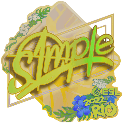 Sticker | s1mple (holo) | Rio 2022
