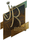 Sticker | jR (Gold) | Boston 2018 image