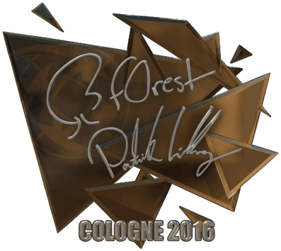 Sticker | f0rest (キラ) | Cologne 2016