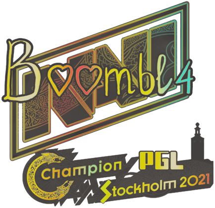 Sticker | Boombl4(홀로그램) | 스톡홀름 2021