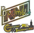 Sticker | Boombl4 (Holo) | Stockholm 2021 Sticker | Boombl4 (Holo) | Stockholm 2021 image