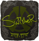 Sticker | Swisher (Foil) | Austin 2025 image