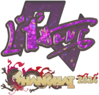 Sticker | L1haNg (Glitter) | Shanghai 2024 image