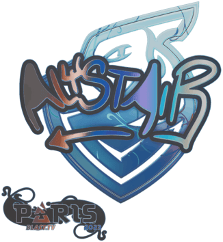 Sticker | aliStair(全息)| 2023年巴黎锦标赛