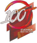 Sticker | 100 Thieves (Holo) | Boston 2018 image
