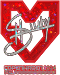 Sticker | siuhy (Glitter) | Copenhagen 2024