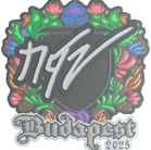 Sticker | NQZ (Embroidered) | Budapest 2025 Sticker | NQZ (Embroidered) | Budapest 2025 image
