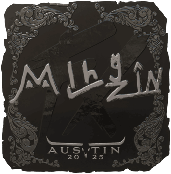 Sticker | mlhzin (ฟอยล์) | Austin 2025