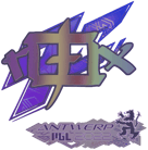 Sticker | rox (Holo) | Antwerp 2022 image