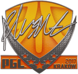 Sticker | flusha | Krakow 2017