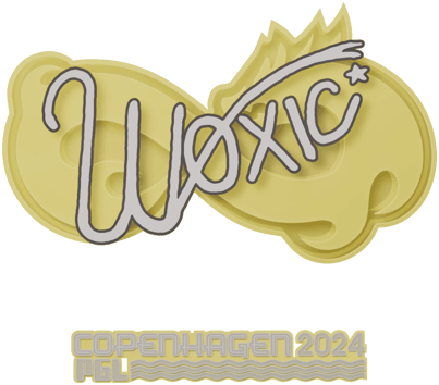 Sticker | woxic | Copenhaga 2024