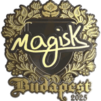Sticker | Magisk (Gold) | Budapest 2025