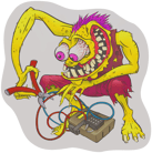 Sticker | Yellow Bombster Sticker | Yellow Bombster image