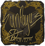Sticker | SunPayus (Gold) | Austin 2025