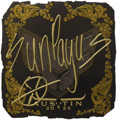 Sticker | SunPayus (Oro) | Austin 2025