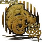 Sticker | North (Gold) | 2020 RMR image