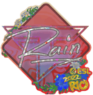 Sticker | rain (Glitter) | Rio 2022 image