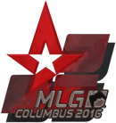Sticker | Astralis (Foil) | MLG Columbus 2016 image